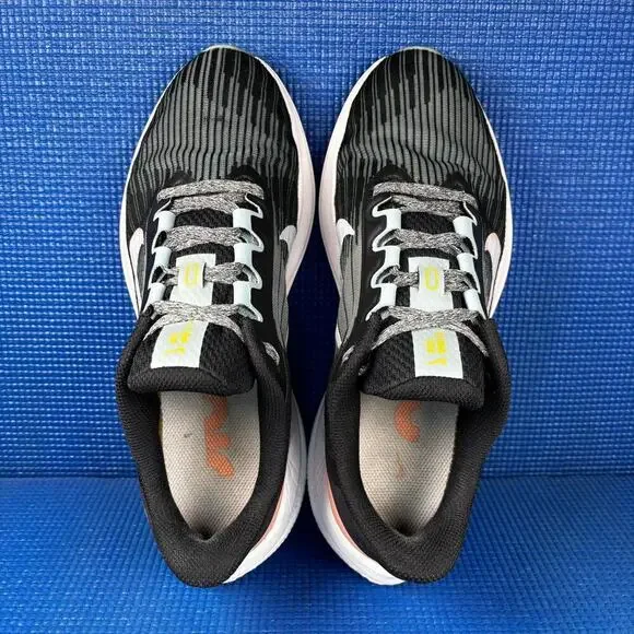 🔴 NIKE AIR WINFLO 9 Women`s Size 9 Black Grey Athletic Running Shoes DD8686-004 - Picture 6 of 8